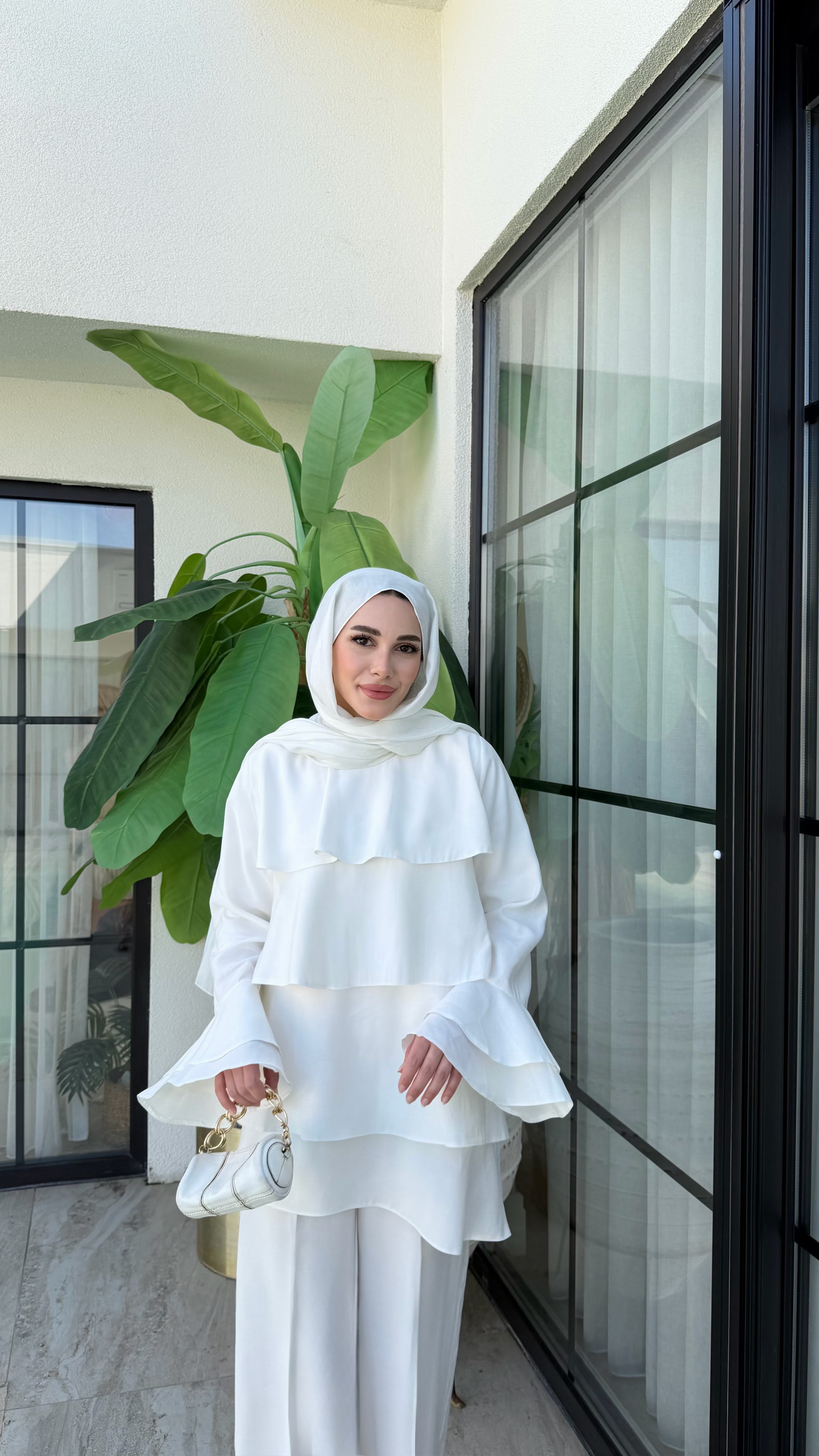Meyra Takım Beyaz