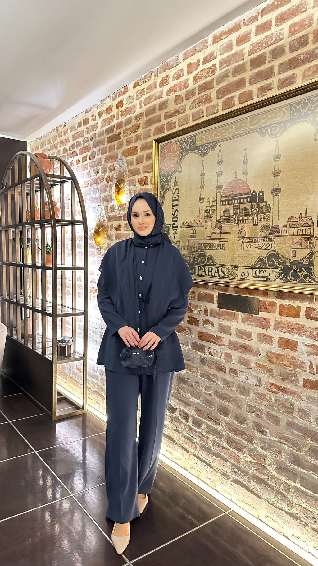 Elora Pelerin Takım Lacivert
