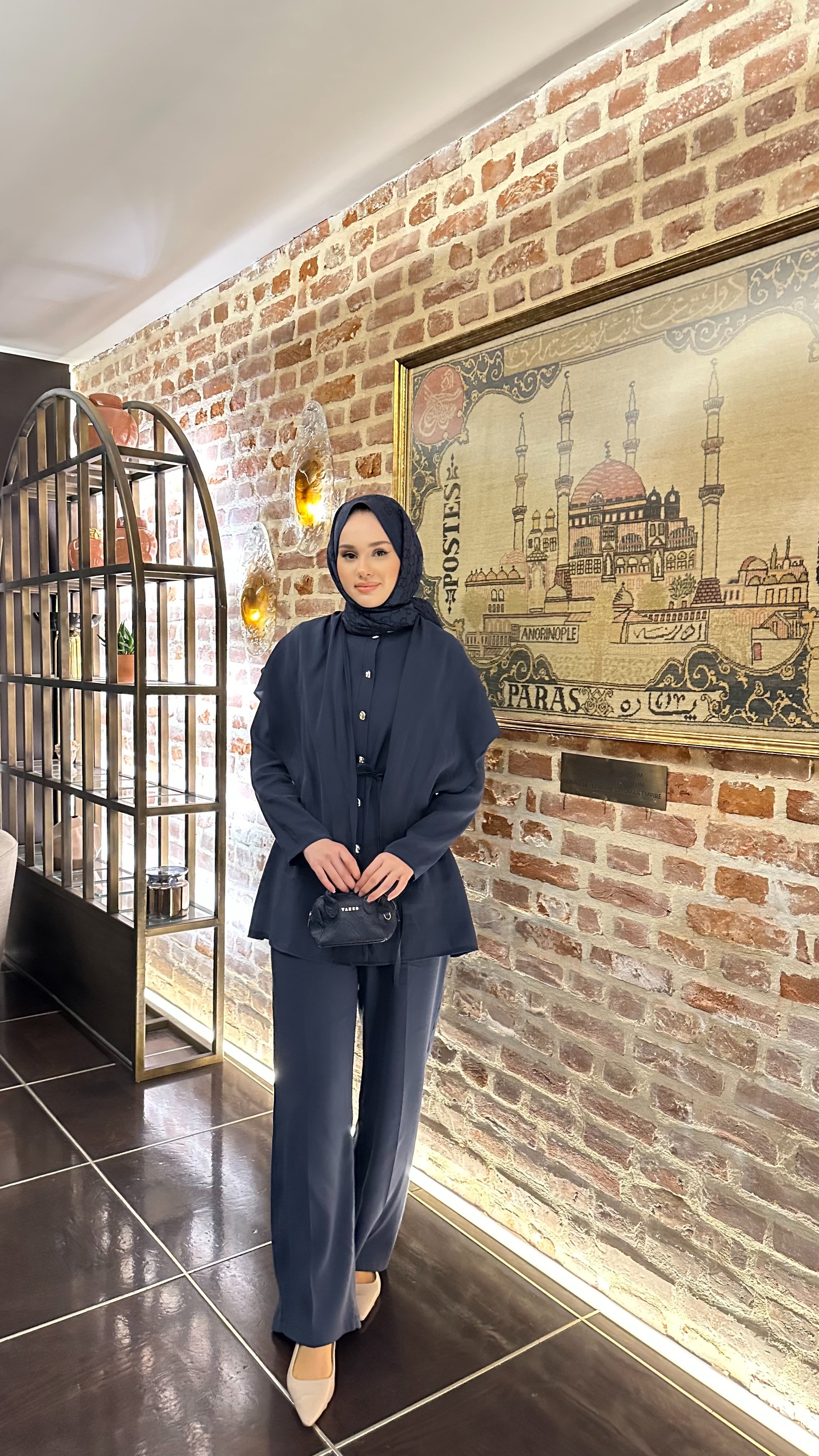 Elora Pelerin Takım Lacivert